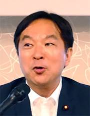 Rep. Keiichi Koshimizu, Parliamentary Vice-Minister for Internal Affairs and Communications