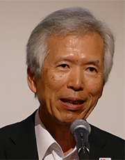 Professor emeritus Susumu Yoshida (Kyoto University) Chairman, 5GMF