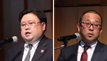 Dr. Yukihiko Okumura (left) /Mr.  Masanori Ichise (right)