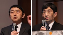 Mr. Akira Matsunaga (left) /Dr. Hiroyuki Yokoyama (right)